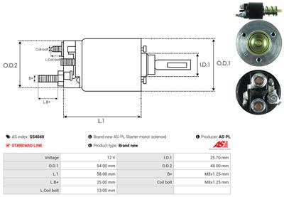 AS-PL SS4040 EAN: 5902129019176.