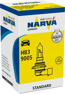 NARVA 480053000 Číslo výrobce: HB3. EAN: 4013790361509.