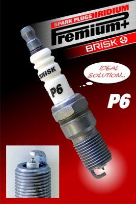 BRISK 1624 Číslo výrobce: P6 Iridium Premium+. EAN: 8595001317476.