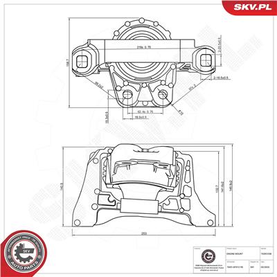 ESEN SKV 75SKV258 EAN: 5906302243808.