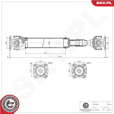 ESEN SKV 76SKV174 EAN: 5906302233502.