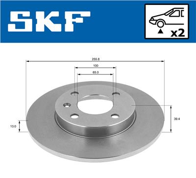 SKF VKBD 80640 S2