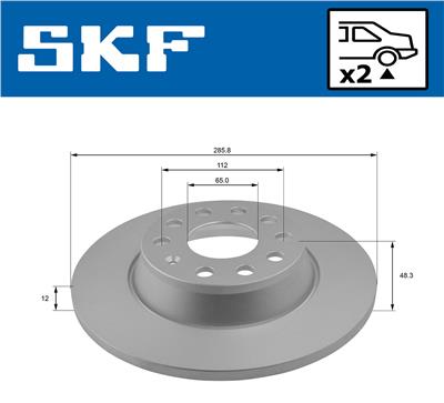 SKF VKBD 91289 S2