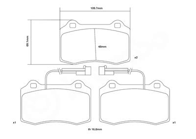 BREMBO 07.B314.39 EAN: 8020584602287.