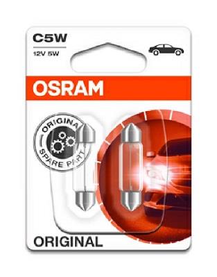 OSRAM 6418-02B Číslo výrobce: C5W. EAN: 4050300925622.