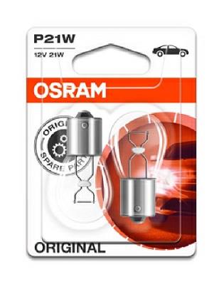OSRAM 7506-02B Číslo výrobce: P21W. EAN: 4050300925448.