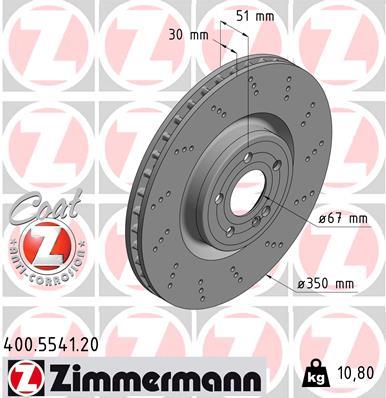 ZIMMERMANN 400.5541.20 EAN: 4250238780830.