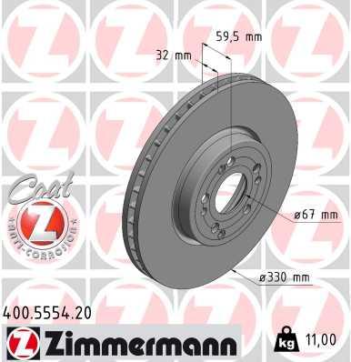 ZIMMERMANN 400.5554.20 EAN: 4250238784852.