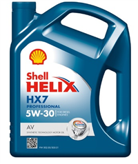 Helix HX7 Professional AV 5W-30 - 5L 550046292