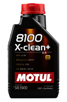 Motul 106376 8100 X-CLEAN + 5W-30 - 1L
