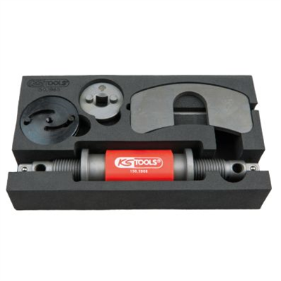 KS TOOLS 150.1965 Sada prípravkov otočenia/zatlačenia piestikov brzdov. strmeň