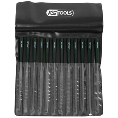 KS TOOLS 140.3050 Súprava ihlových pilníkov