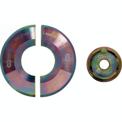 KS TOOLS 150.2144 Sada adaptérov, montážny prípravok (náboj/ložisko kolesa