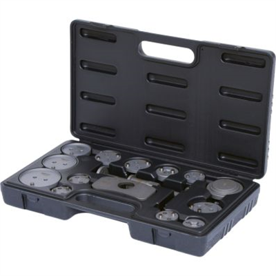 KS TOOLS 150.2015 Sada prípravkov otočenia/zatlačenia piestikov brzdov. strmeň