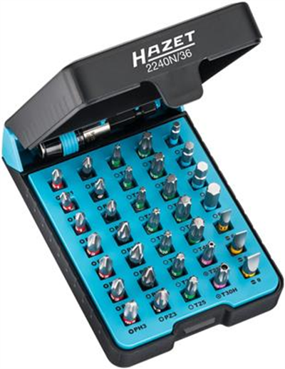 HAZET 2240N/36 sada, skrutkovac-nadstavec(Bits)