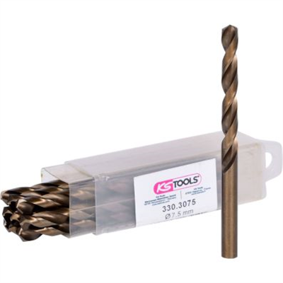 KS TOOLS 330.3075 špirálový vrták do kovu