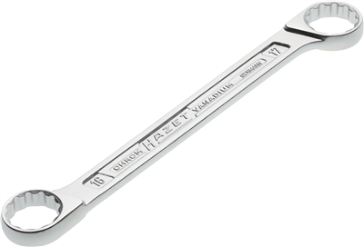 HAZET 610N-16X17 Dvojitý očkový kľúč