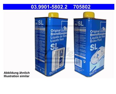 Brzdová kapalina ATE SL DOT 4 - 5L