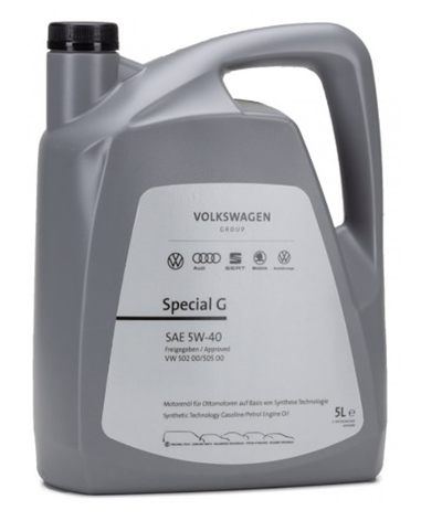 VAG 5W-40 SPECIAL G 502.00/505.00 - 5L