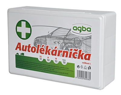 AUTOLÉKÁRNIČKA ČR, PLASTOVÁ KRABIČKA