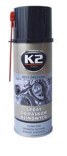 K2 W126 BELT DRESSING 400 ml - sprej na klínové řemeny