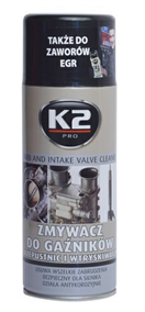 K2 W128 ČISTIČ VENTILŮ, KARBURÁTORŮ - 400ml