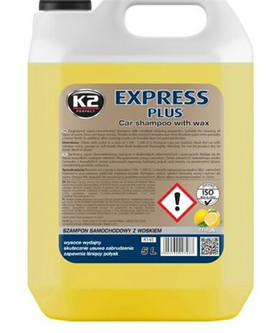 EXPRESS PLUS 5 l - šampon s voskem karnauba