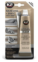 K2 B255 SILICONE CLEAR 85 g - vysokoteplotní čirý silikon