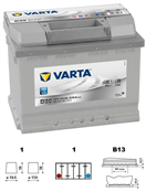 Varta 5634010613162 SILVER dynamic 63Ah