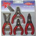 Sada 4 kleští na pojistné kroužky - KNIPEX 002003SB