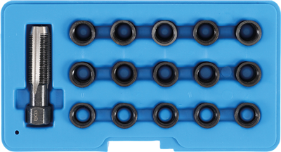 Sada na opravu závitů svíček M14x1,25 - BGS 0149