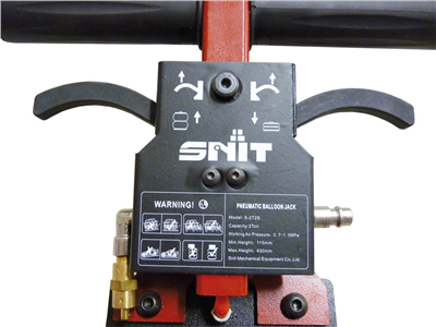 Vzduchový kladkostroj S-2T2S, 2 t, krátka rukoväť