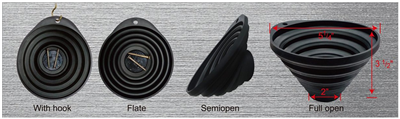 Skládací magnetická miska 134 mm