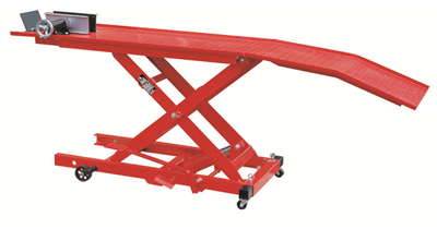 Nožnicový zdvihák pre motocykle, nosnosť 360 kg