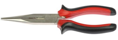 Kleště na jemnou mechaniku rovné, délka 160 mm, dvoukomponentní rukojeť