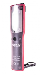 MDtools 100-07428 Dílenská montážní lampa 10 LED SMD a 1 LED High Power, nabíj