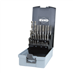 Závitníky M3 - M12 a vrtáky 2.5 - 10.2 mm, sada 28 kusů - RU