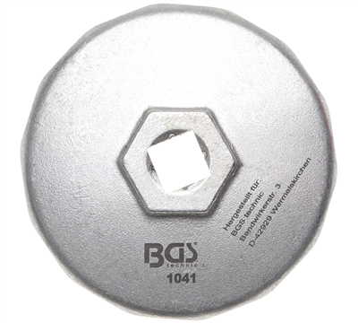 Kľúč na uvoľňovanie olejových filtrov 74 mm 14-hranný - BGS 1041