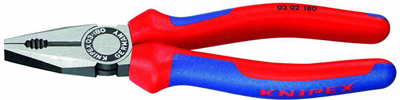 Kombinované kliešte 180, PVC kryt - KNIPEX 0302180