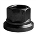 Disková matice M 22x1,5, výška 30 mm, klíč 32, otočná podlož