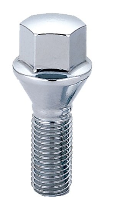 Diskový šroub M12x1,25, kužel 60 stupňů, délka závitu 26 mm, šestihran 17 - Ferdus 11.180