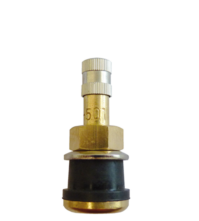 Bezdušový ventil TR 501 (V-527), délka 38 mm, otvor v disku 16 mm, TRUCK - 1 kus