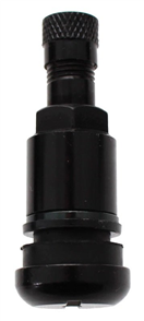 Ferdus 111.97-BAL Bezdušový ventil TR525 AL, černý hliník, otvor v ráfku 11,5 mm, délka ventilu 42 mm, 100ks