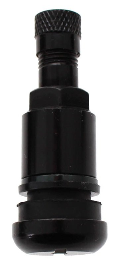 Bezdušový ventil TR525 AL, černý hliník, otvor v ráfku 11,5 mm, délka ventilu 42 mm, 100ks