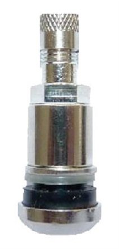 Bezdušový ventil TR525 AL, hliník, otvor v ráfku 11,5 mm, délka 42 mm - balení po 100 ks