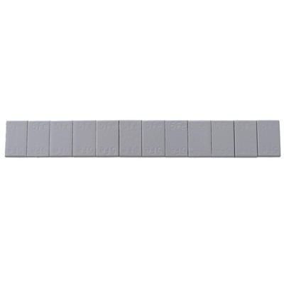 Samolepiace závažia 12x5g, 60g páska, zinok - balenie po 100 ks