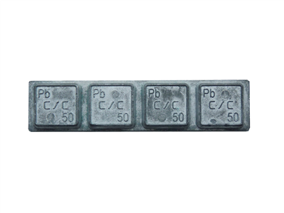 Samolepicí závaží TRUCK Pb 4 x 50g - 100 - balení po 25 ks - Ferdus 144.02