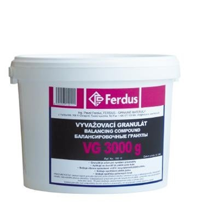 Vyvažovací granulát (prášok) VG 3000 g - Ferdus 150.11
