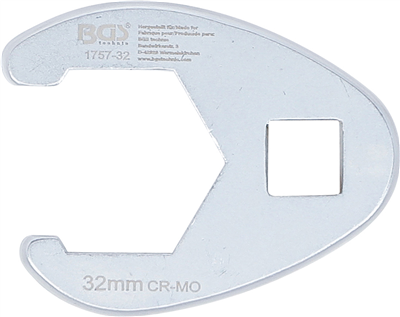 Klíč plochý otevřený 1/2