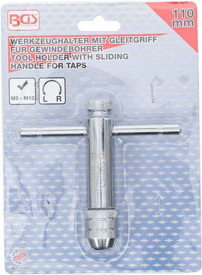 Závitorez M5-M12 110 mm - BGS 1981